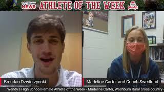 Wendy's Female Athlete of the Week 9/15/20 - Madeline Carter, Washburn Rural Cross Country