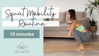 Squat Mobility Routine (Follow Along) | 10min with Zohar.Yoga.Flex