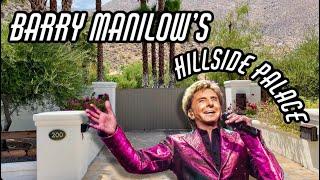 We visit Barry Manilow’s HUGE celebrity compound! House tour around Palm Springs.