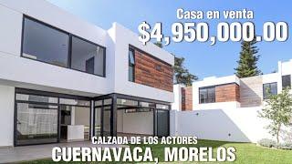 Casa en venta actores  Cuernavaca, Morelos $4,950,000  ‍️ALBERCA Y JARDIN‼️ CONTÁCTANOS