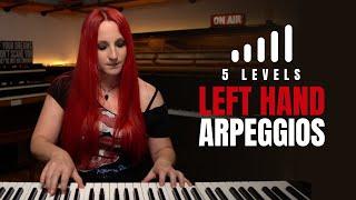 5 Levels of BEAUTIFUL Left Hand Arpeggios