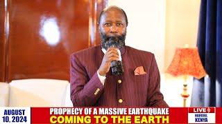 PROPHECY OF A MASSIVE EARTHQUAKE COMING TO THE EARTH | AUGUST 10, 2024