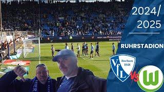 Am Tabellenende angekommen I VfL Bochum- VfL Wolfsburg Stadionvlog