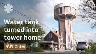 From old Belgian water tank to dream tower house with a view