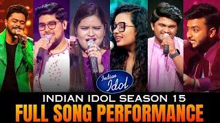 05 Jan 2025 Full Song Performance Indian Idol 15 | All Contestants Full Song Promo 05 January 2025 |