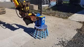 Slanetrac RB80 Wire Brush Excavator Attachment