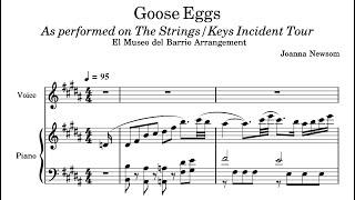 “Goose Eggs” Joanna Newsom piano tutorial by bjorksdottir