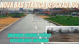 Beograd radovi BAS STANICA BEOGRAD JUG direktno sa lokacije,Autokomanda semafori žuto #beograd