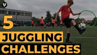 5 Advanced Juggling Challenges | Soccer Drills - Football Exercises