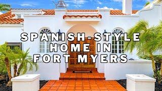 Spanish-Style Home in Fort Myers