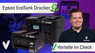 ️ Epson EcoTank ET-4800 & ET-16600: Revolution im Druck! 