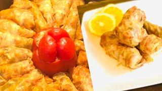 Cabbage Rolls/Best Stuffed Cabbage Rolls With Rice And Ground Beef