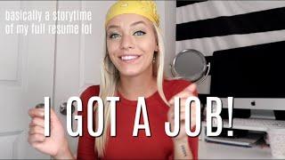 MY INCOME SOURCES (aka resume storytime) | Sarah Burgett