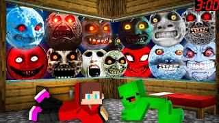 I FOUND HORROR SECRET TUNNELS IN MINECRAFT | MINECRAFT HORROR |