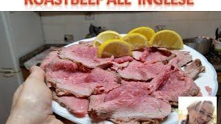 Roast beef  all' Inglese cucinato sul fornello, i trucchi per averlo rosa e cuocerlo al punto giusto