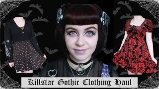 KILLSTAR HAUL | Gothic Alternative Clothing| Goth dress, skirt and cosy cardigan