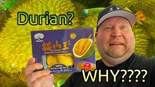 American Tastes Malaysian Durian, Musang King Durian, Corpse Fruit fruit review