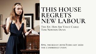 Emily Kinder | This House Regrets New Labour | Cambridge Union (3/8)