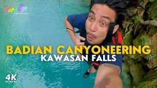 CANYONEERING ADVENTURE in BADIAN, CEBU with Paulo Varela | Kawasan Falls | Paradise Philippines