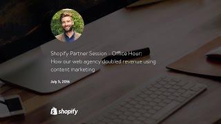 How Our Web Agency Doubled Revenue Using Content Marketing // Alex O'Byrne (Office Hours)