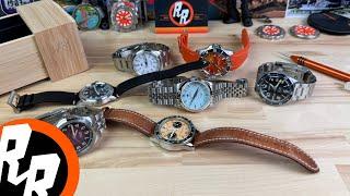 Unboxing Christopher Ward, Venezianico, Seestern, Baltany, Axios, and Addiesdive -  Sunday Funday