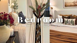 || Master Bedroom Makeover || Christmas Decorate With Me | 2024 Holiday Decor || Affordable Decor |