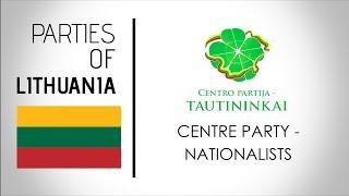 Centro Partija-Tautininkai | Centre Party-Nationalists | Lithuania, Parliament Election October 2020