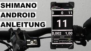 RedPed Tuning für Shimano Android App Manual