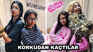 GERÇEK HAYATTA  WEDNESDAY ADDAMS BARBIE İLE KAVGA ETTİ | EVDEN KOVDU | EYLÜL LAL