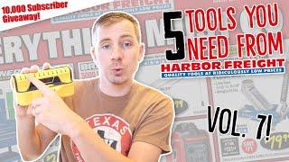 5 Woodworking Tools You Need From Harbor Freight Vol. 7