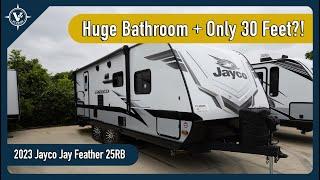 Have You Seen The Size Of This BATHROOM? | 2023 Jayco Jay Feather 25RB