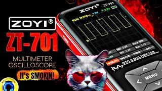 HOT NEW ZOYI ZT-701 Oscilloscope/Multimeter Review & Teardown!