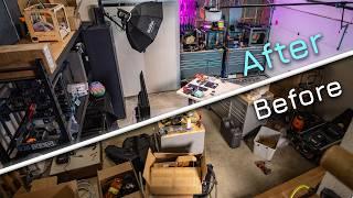 Mess to Masterpiece: Transforming My Garage into a Studio