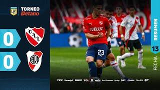 INDEPENDIENTE 0 - 0 RIVER I Resumen del partido | #TorneoBetano 2024