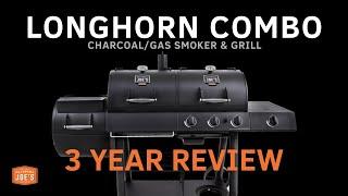 Oklahoma Joe's Longhorn 3 In 1 Combo 3 Year Review | Offset Smoker