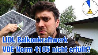 199€ LIDL Balkonkraftwerk - Betrieb in Deutschland verboten?