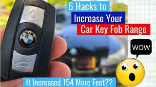 How to Increase the Range of your Key Fob