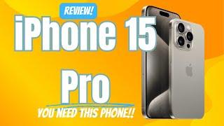 The iPhone 15 Pro 3 Minute Concise Overview - 3 Months Later