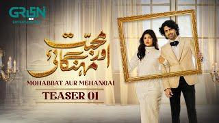 Mohabbat Aur Mehangai | Teaser 1 | Ft. Anosha Ali | Malik Aqeel | Coming Soon | Green Entertainment