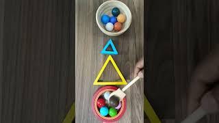 colorful ball marble run & Marble Race fans ,#Fidgettoys #ASMRrelaxation #Viral #Trending