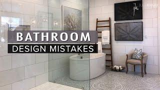 COMMON INTERIOR DESIGN MISTAKES + How to Fix Them | BATHROOM Dos and Don'ts