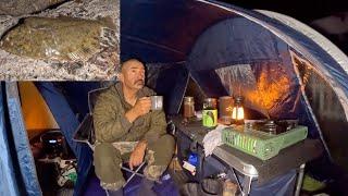 Tent Camping and Floundering at the Wrong Spot