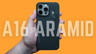 The MOST MINIMAL ARAMID CASE!! - Aulumu A16 Aramid Case for iPhone 16 Pro Max