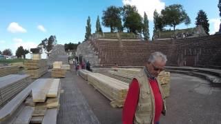 STREET VIEW: Römisches Theater in AUGUSTA RAURICA bei Kaiseraugst in SWITZERLAND