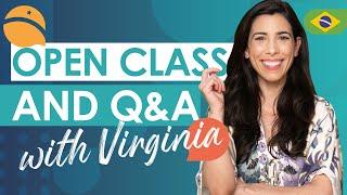 LIVE: Open Class & Q&A with Virginia Langhammer