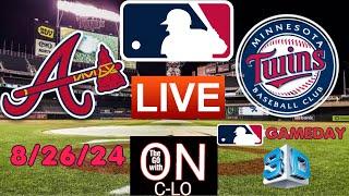 Atlanta Braves Vs Minnesota Twins. Live MLB Baseball. Play by Play, 3D Presentation, and more!