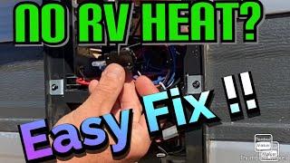 RV Heater Sail Switch Fix - Does your RV heater act like it's out of propane?