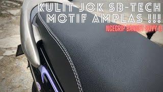 KULIT JOK RACING SB-TECH MOTIF AMPLAS BUAT SI AJENGG !! PANTAT GA GESER BOSSS !!