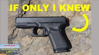 Wish I Knew This BEFORE I GOT a GLOCK!