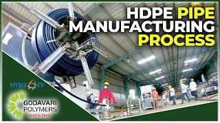 Godavari Polymers | Best Quality Pipes in India | HDPE Pipe manufacturing | Hybiz tv